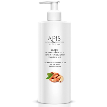 .APIS Olejek z orzechów brazylijskich z jagodami acai i awokado 500ml .